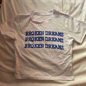 Broken Dreams Cropped T-Shirt